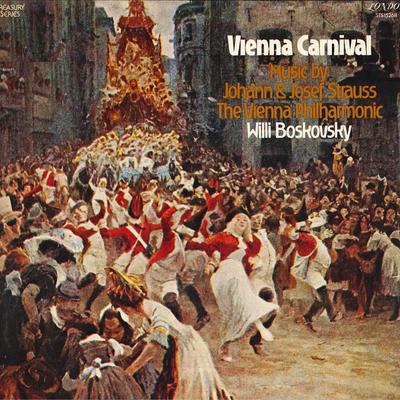 LP Record WIENER PHILHARMONIKER CONDUCTOR WIL - Vienna Carnival - Music By Johann A STS15268 LONDON - US Classical Used