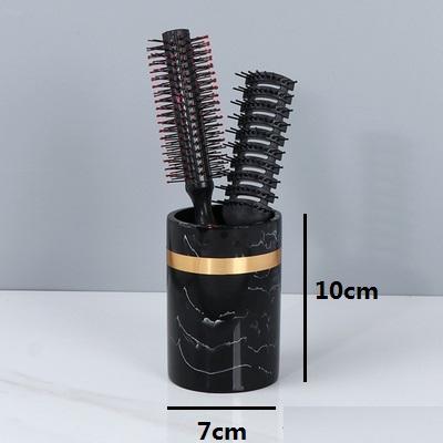 Marble Stripe Resin Toothbrush Holder Bathroom set Accessories Toothpaste Holder Portable Organizer Case Sanitary Wars Suite