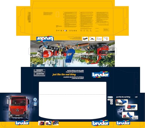 Bruder MB Arocs Halfpipe kiepvrachtwagen