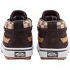Vans Classics Comfortable Versatile Anti-Kick Shock-Absorbing Mid-Top Walking Shoes Baby Shoes Dark-Brown VN000D11BF2