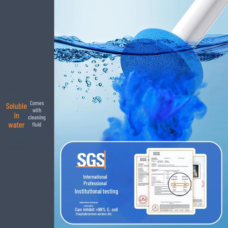 Jia Bang Shou Disposable Wall-Mounted Toilet Brush Set