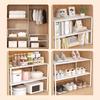 Stackable Telescopic Closet Shelf Retractable Expandable Wardrobe Divider Board Adjustable Layered Partition Cabinet Organizer