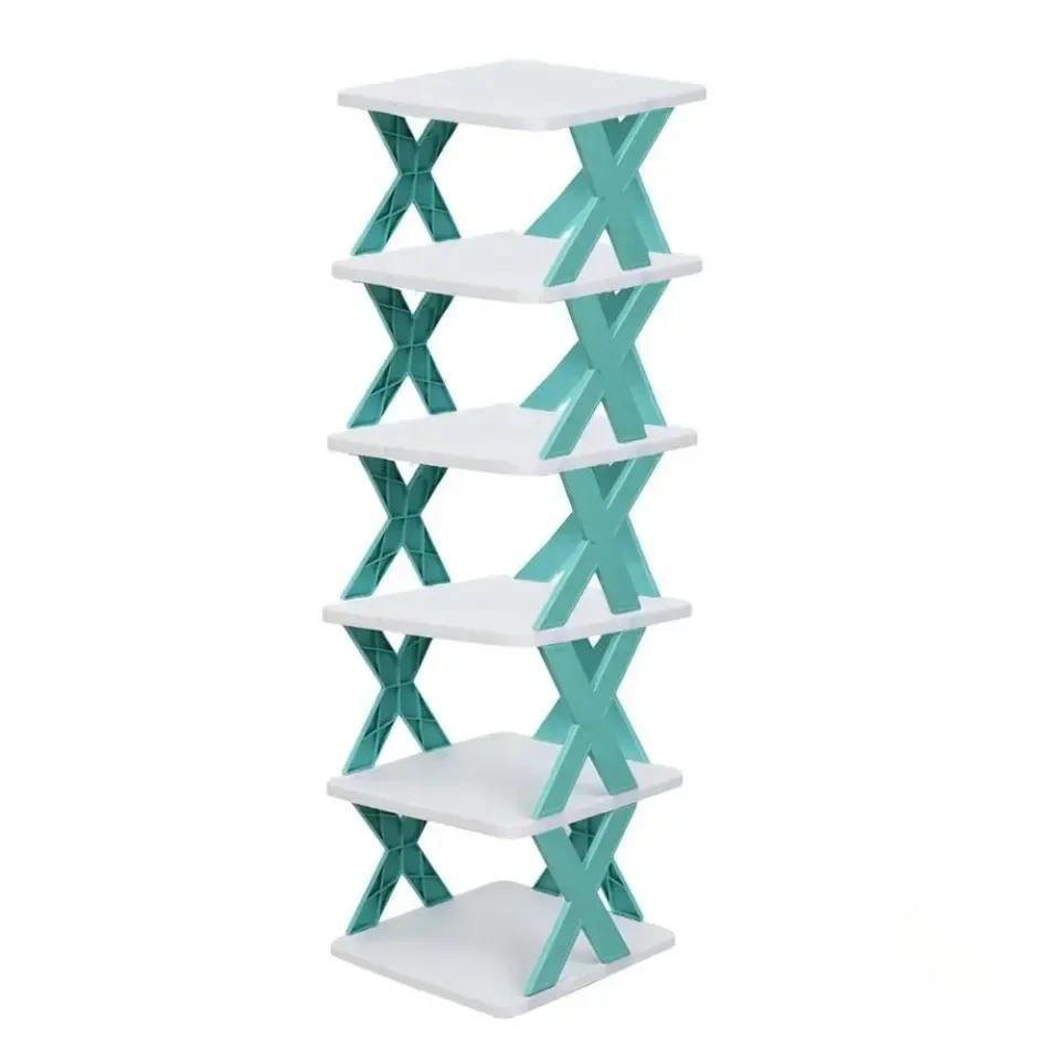 Sapateiras Organizador de Armazenamento Sapateiras Destacáveis Salva Família Casa Rack Multi Camada Simples Sapatos Prateleira Cor Gabinete