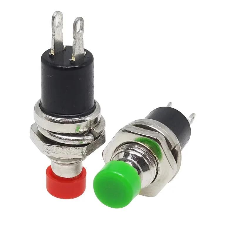 5PCS 7MM Momentary Push Button Switch PBS-110 Press The Reset Switch on Off Push Button Micro Switchs Normally Closed NO or NC Switches Oil Pressure