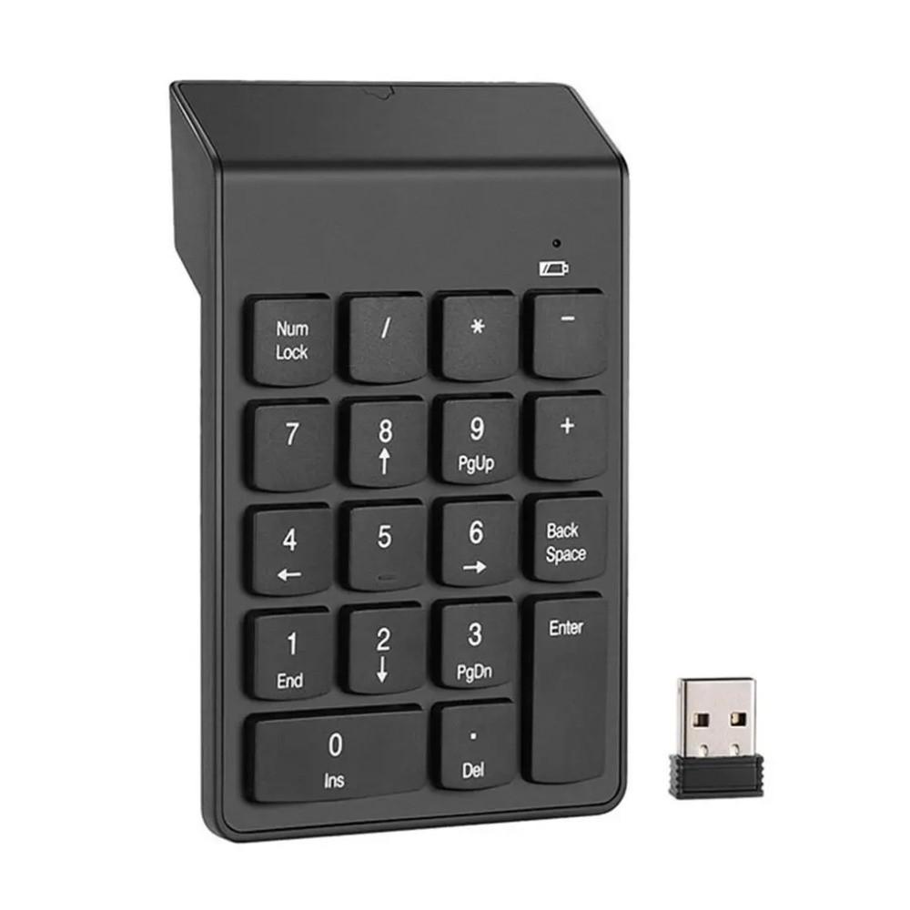 Slim Design Wireless Keyboard 2.4G Wireless Wireless Numeric Keypad Mini Digital Keypad  Office