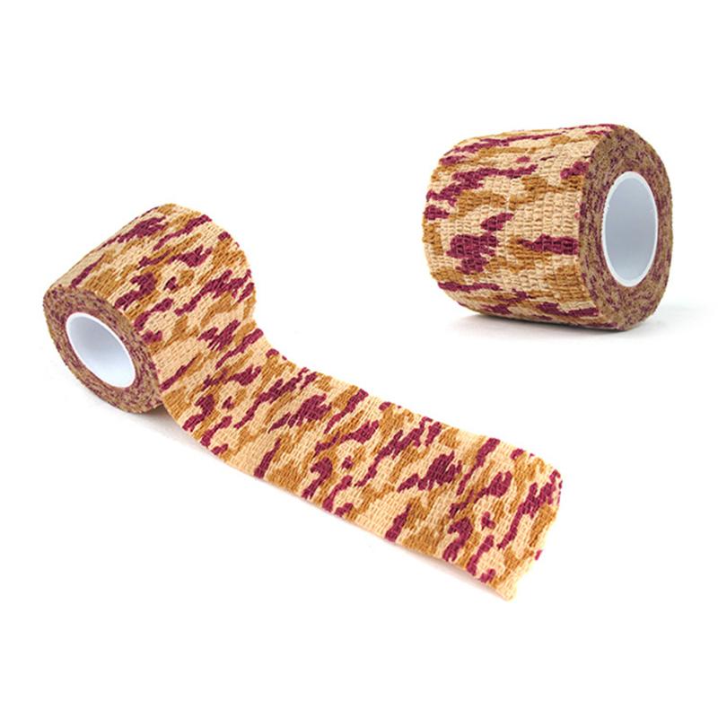 Outdoor Tarnband Dehnbar Wiederverwendbar Vlies Selbstklebend Radsport Sportbandage