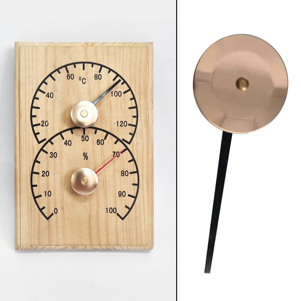 22*17mm Sauna Accessories Easy Installation Sauna Thermometer Instrument Humidity Control Versatile Compatibility China Mainland