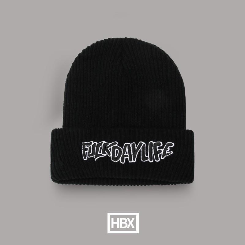 Star hat winter men's wool hat autumn and winter versatile pullover knitted hat warm pile cold hat women