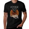 Collection de livres: T-shirt Jules Verne sublime pour les fans de sport t-shirts oversize pour hommes
