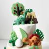 Dinosaur Cake Decorations Dinosaur Babyshower Happy Birthday Cupcake Topper Dinosaur Cake Toppers for Kids Birthday Baby Shower