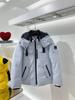 Scissors Li Qin Down Jacket Moose Knuckles Men's and Women's Hooded Down Jacket Warm Jacket