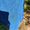 Used Indigo Dyed Organic Cotton Stole (100% Cotton)