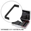 Sanwa Supply ABS Hard PC Case with Compatible with Wide Made in Japan BAG-ABS5N2 Lock, Lightweight, 14-inch Screens,