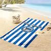 Hertha BSC Custom Name Print Beach Towel, Large Soft Quick Dry Towel for Beach Camping Swimming