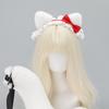Plush Kitten Ears Headbands With NonSlip Silicone Grip For Role Play And Sports Activities Plush Headwear