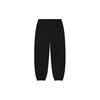 Fila Loose Fit Cuffed Letter Casual Long Knit Sports Pants Men Bottoms Black F51M249698F-BK
