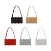 Functional and Fashionable Waved Single Shoulder BagHandbag for Daily Essential