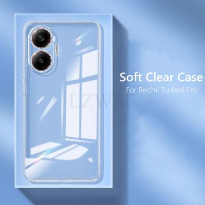 Simple Slim Soft TPU Clear Transparent Phone Case For Xiaomi Redmi Turbo 4 Pro Turbo4Pro 5G Cover Fundas Capa