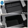 Plastic Car Central Control Storage Box Organizer Holder Tray Trim Accessories For Toyota Land Cruiser Prado 250 LC250 2024 2025