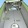 Portable Pop-Up Shower Tent, Outdoor Privacy Changing Room, Sunproof Bathroom Shelter for Camping, Hiking, Beach, with Waterproof Floor