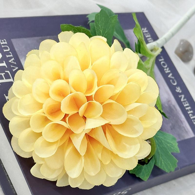 

Simulated Dahlia Pinnata Flower Bouquet Artificial Chrysanthemum For Decor