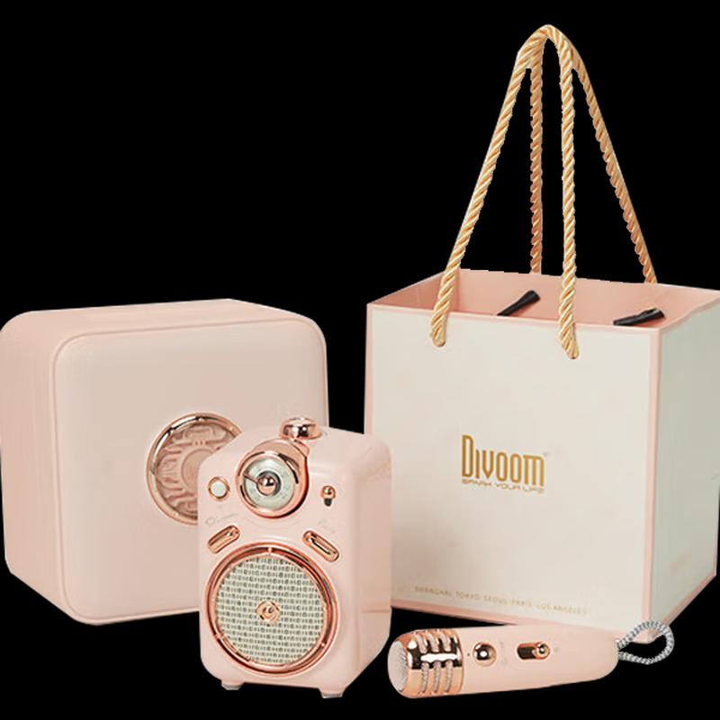 

Dianyin Little Witch Bluetooth KTV Speaker with Microphone