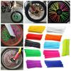 36Pcs Bike Motorcycle Wheel Spoke Wraps Rim Skin Cover Guard Motocross Kits