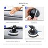 360° Rotating Car Phone Holder Anti Shaking Fixed Shockproof Smartphone Holder Suction Cup Type Car Phone Bracket