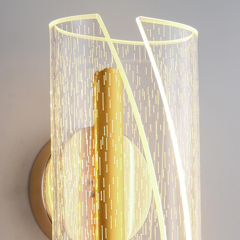 Nordic Lustre LED Wall Lamp Interior Lighting Fixture Bedside Bedroom Living Corridor Stairs Home Decoration Wall Light Sconces