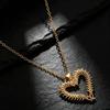 Stainless Steel Centipede Cartilage Jewelry Retro Style Does Not Fade Gothic Punk Stud Earrings Necklace Unique Design