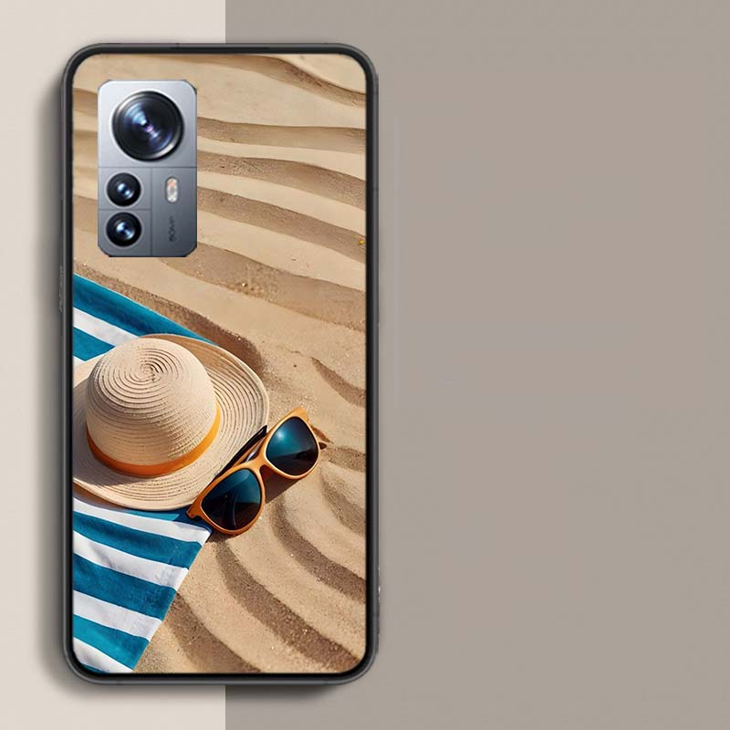 Summer Vibe Sea, Beach, Sand Phone Case For Redmi Note 15 Pro 5G 14 13 12 Pro Plus 11 11T 11E 11S 10 Pro 10S 9 9S Cover Cell Cle
