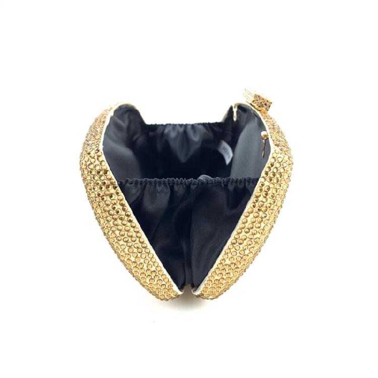 Sparkly Diamond Rhinestones Evening Bag Prom Parties Handbag Purse for Formal