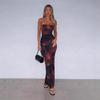 Women's Clothing Summer New Sexy Pure Desire Tube Top Slim Fit Hip Wrap Split Dress Wholesale