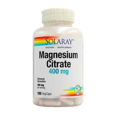 Magnesium Citrate 400 Mg, 180 Veg Caps