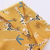 Soft Cotton Baby Bibs - Multi-Patterned, Retro Color, Snap Button Triangle Design