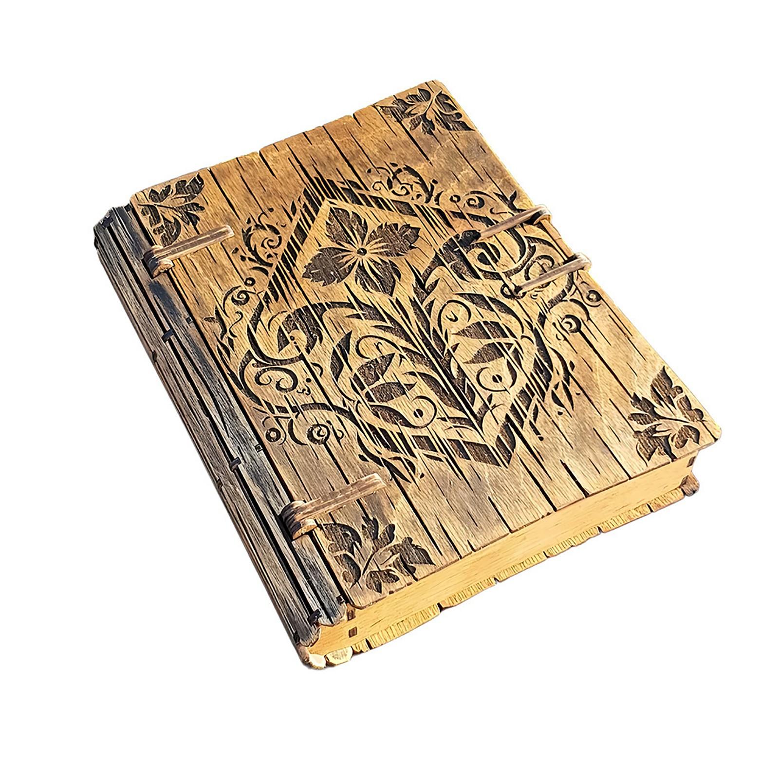 

Винтажная деревянная коробка для хранения книг, подарочная коробка из дерева своими руками One Size