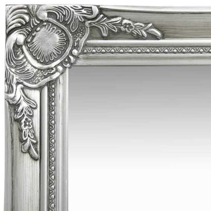VidaXL Miroir mural style baroque 40x40 cm Argenté 320306