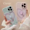 Gradient Electroplating Love 15pro Max IPhone Case IPhone 14 Suitable for 11 Three  Dimensional