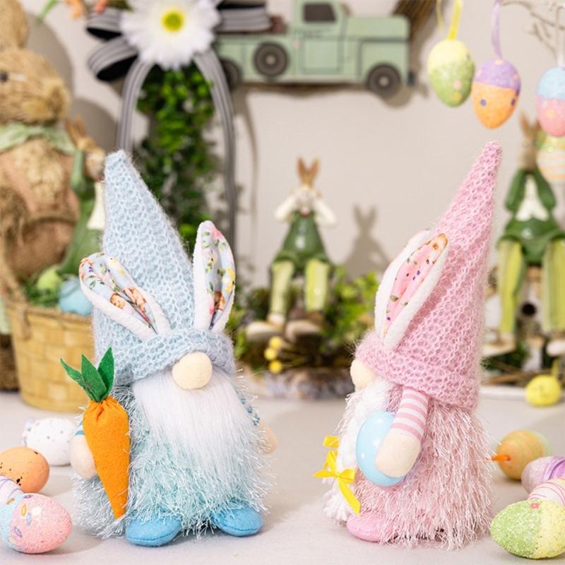 Gnomes Plush Decorations for Festival Home Decorations Facelesses Doll ,Easter Gnomes Ornaments Stuffed Gnomes Plushies