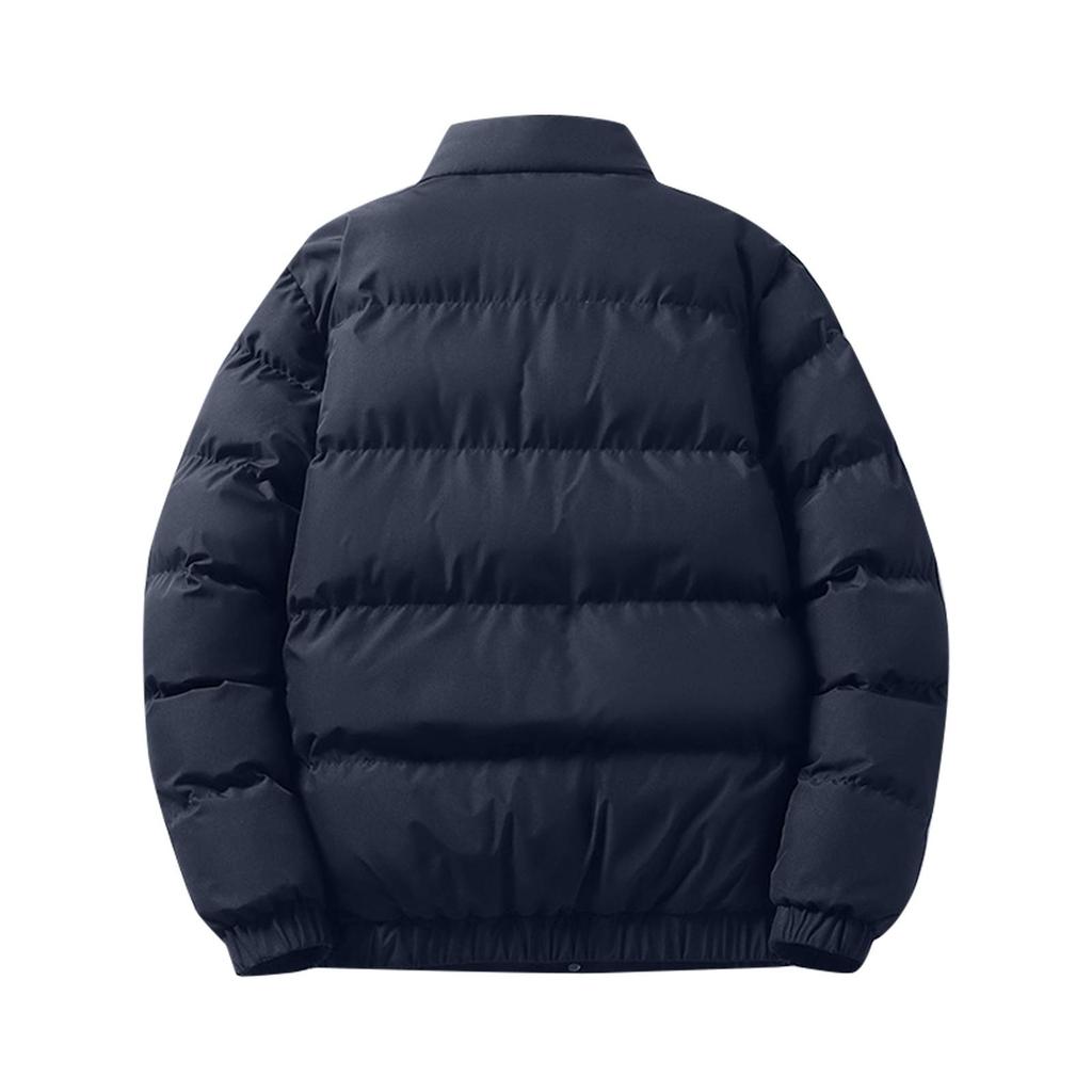 Cotton Coat Winter Fashion Cotton Jacket Stand Collar Casual Warm Down Cotton Jacket