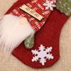 4 Pcs Lovely Christmas Hanging Socks Christmas Stockings Candy Gift Bag Christmas Decorations For Home Office Party