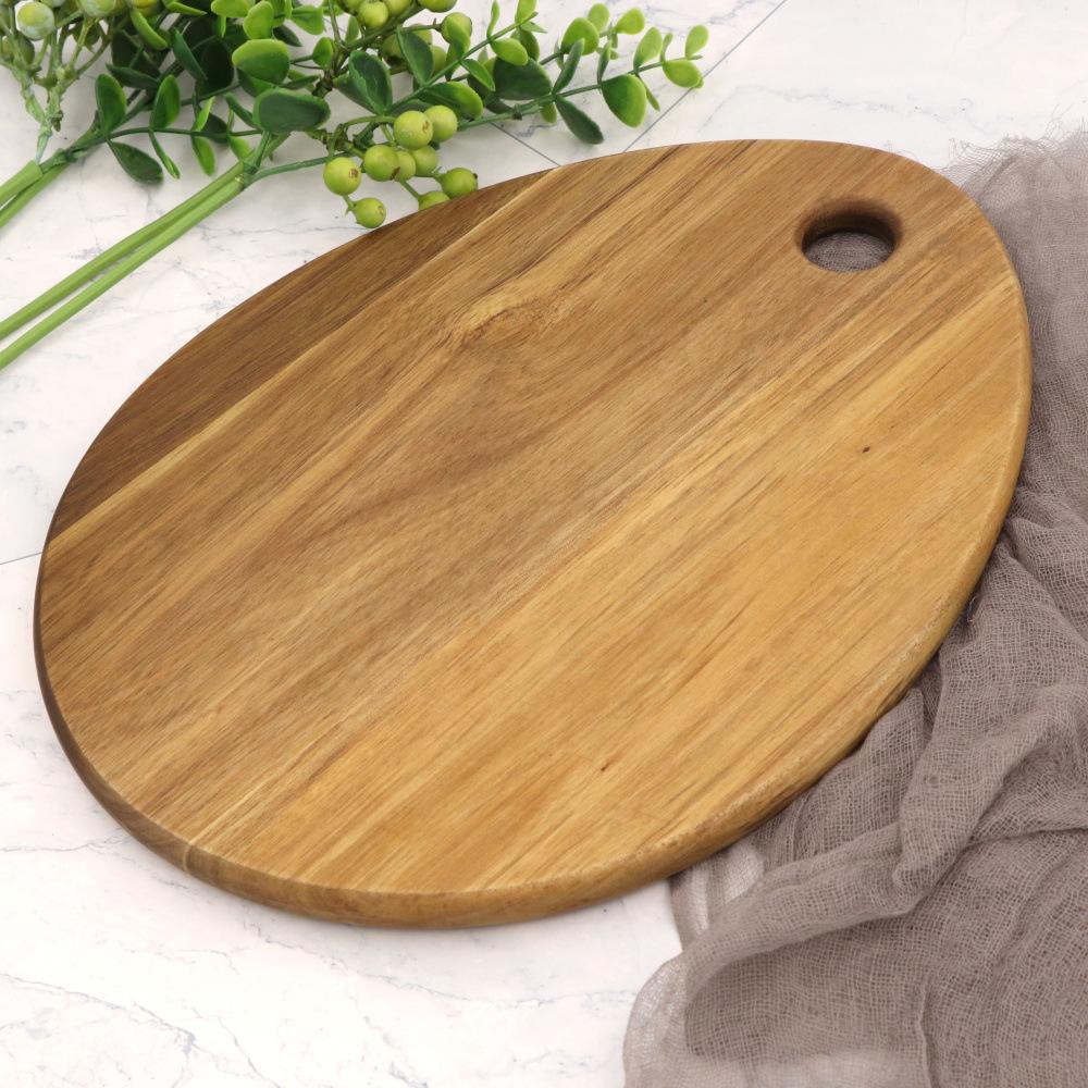 Acacia Wood Creative Cutting Board for Kitchen, Fruits & Bread Acacia Wood Board