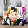 HUNTER X HUNTER Wurfdecke Anime Weiche Decke Leicht Warm Cartoon Decken für Kinderzimmer Schlafzimmer