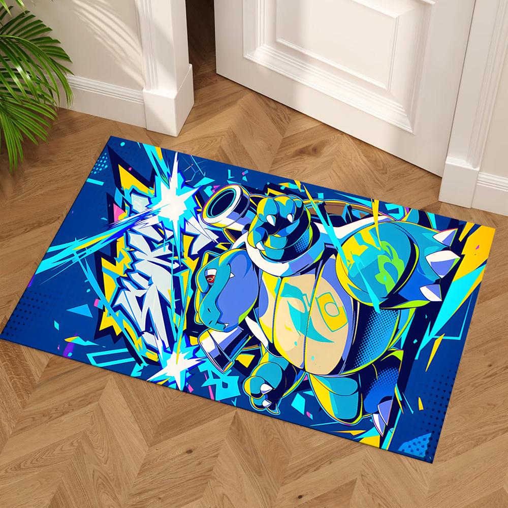 Colorful Abstract Fusion Carpet Design for Playrooms Study Room Dining Room Dormitory Anti-slip Rug Decorate Offices Perfect Gift for Friends & Family