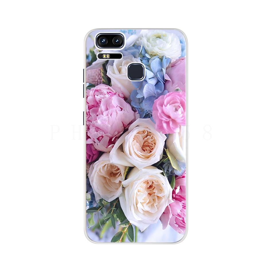 For Asus Zenfone 3 Zoom ZE553KL Case Zenfone Zoom S Z01HD Z01HDA Silicone Soft TPU Phone Back Cover Cases For Asus ZE553KL Funda