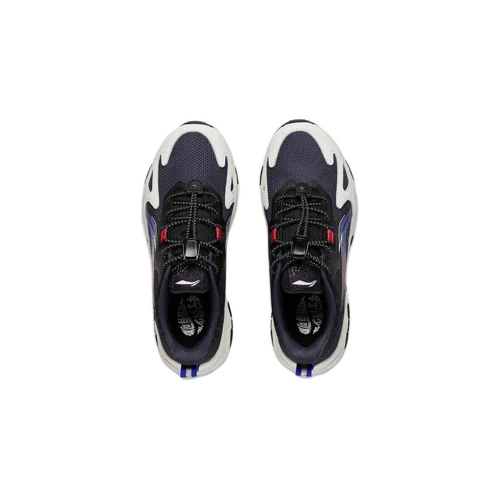 Li Ning Kids Zhixing Lite 2.0 Comfortable Durable Non-Slip Low-Top Running Shoes Kids sneaker Black YKFT056-7