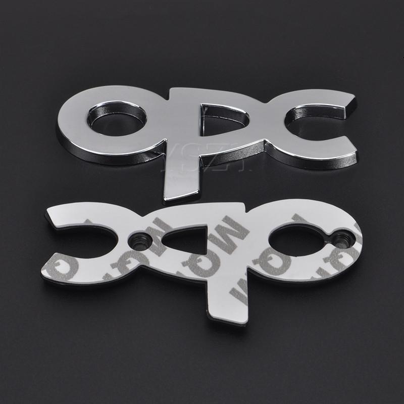 Metal Car Sticker Badge Emblem Decals for Opel OPC Astra Zafira Antara Corsa Combo Meriva Insignia R Aglia Mokka X Adam Ampera