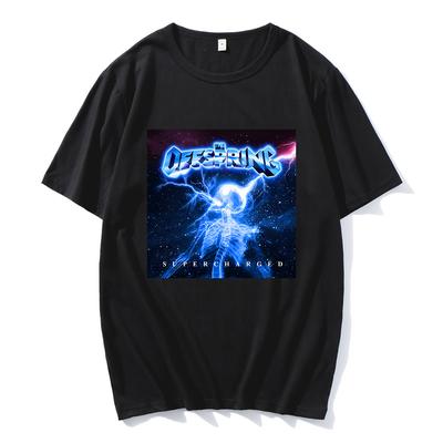 The Offspring Supercharged New Album T-shirt Rock Band Men's Tshirts Summer Cotton Tee-shirt Unisex Fashion Clothes Short Sleeve Tops