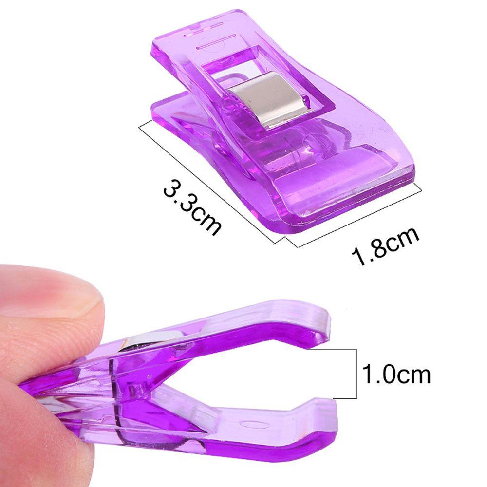 20pc Hemming Accessories DIY Plastic Clip Sewing Tools Job Foot Case Tape Bias Maker