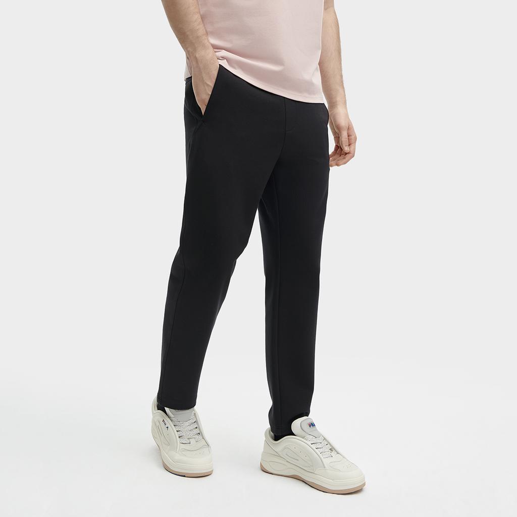 New FILA Casual Pants Men's Jet Black F11M418605F-BK